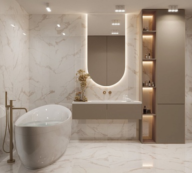 Керамогранит Arcadia Ceramica CR4019-A Calacatta Gold Carving 60x120