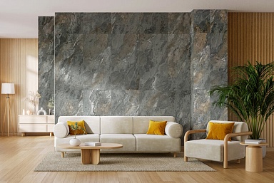 Керамогранит Global Tile GT1206025509MCR Montana Темно-серый 60x120