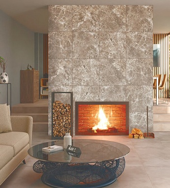 Керамогранит ProGRES Ceramica NR0386-M Тасос Коричневый матовый 600x600x9.5