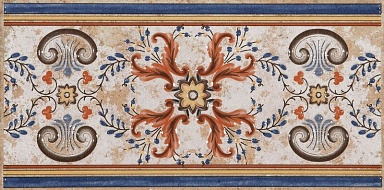 Бордюр Azuliber CENEFA AITANA MARRON 16.5x33.3