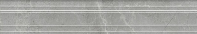 Kerama Marazzi BLF021R Бордюр Багет Риальто дымчатый глянцевый обрезной 40x7,3x2,7