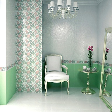 Бордюр Kerama Marazzi 86 Карандаш белый блестящий 25*2