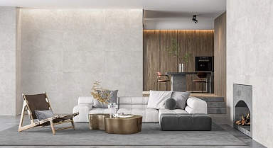 Керамогранит Global Tile GT40801401MCR Bliss GT Серый 40x80