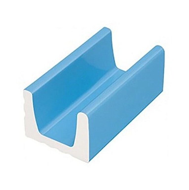 Декоративная вставка Serapool K101 Внутренний переливной водоотводный канал Light Blue 15x24,5