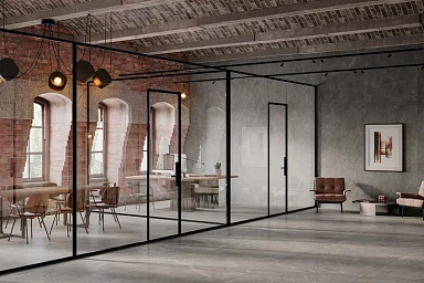 Керамогранит Kerama Marazzi SG075100R6 Мэджико серый обрезной 119,5x320