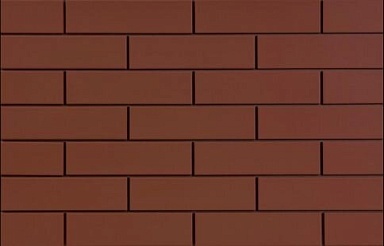 Клинкерная плитка CERRAD Elewacja Gladka Burgund спец. 24,5х6,5