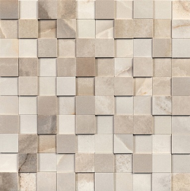 Мозаика Rex Ceramiche 770248 Reves De Rex Noisette Mosaico 3D Mix 3x3 30x30