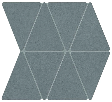 Мозаика Atlas Concorde Italy A7CS Boost Natural Cobalt Mosaico Rhombus 36,7x33,8