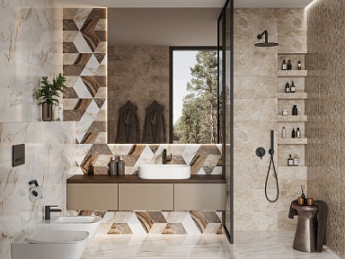 Плитка Gracia Ceramica 010100001525 Joy beige 04 25x60