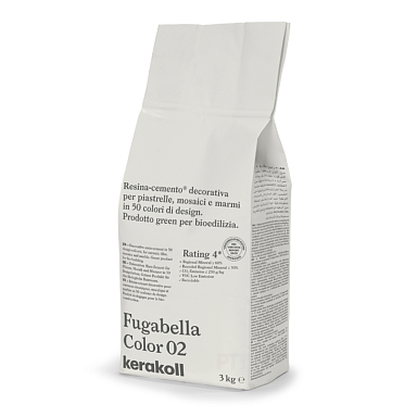 Смеси и затирки Kerakoll Fugabella Color Fugabella Color затирка для швов 02 3кг