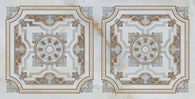Плитка Artecera LE63065B-F47 Onix Perla Ornamento Rectificado 30х60