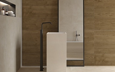 Керамогранит Cero Cuarenta 9446 Natura Almond 19,5x120