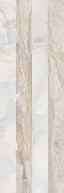 Плитка Novacera NC Royal Lineare Silver Rettificato 30x90