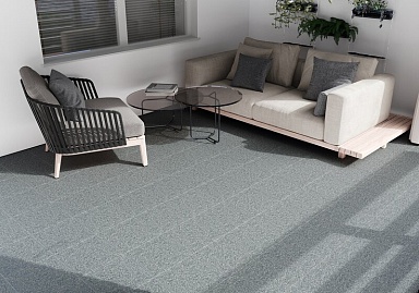 Керамогранит Березакерамика Chic GP графитовый 293x293x8