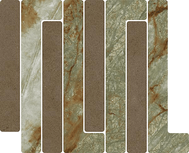 Декор VIVES 41W4 Mosaico Trellick Faroe Mokka 30x24,2