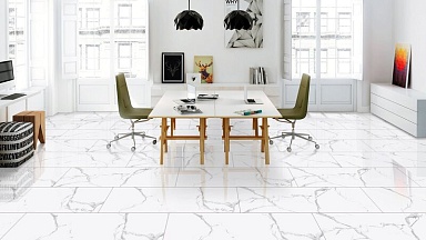 Керамогранит Bluezone BRUNT WHITE GLOSSY 60x120