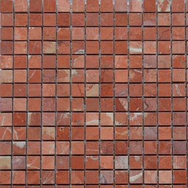 Мозаика Art&Natura Ceramic Marble Mosaic Rojo Alicante 15*15 305*305