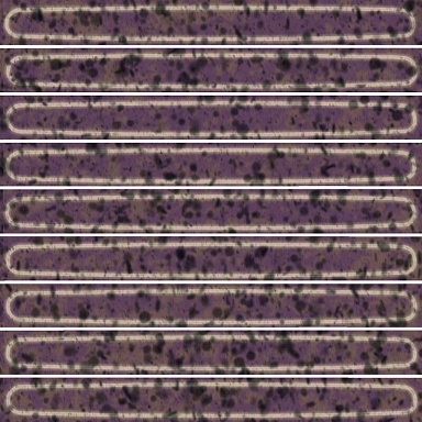 Kerama Marazzi KMD2SOB005BN Декор чипсет Далия фиолетовый глянцевый 20x20x0,95