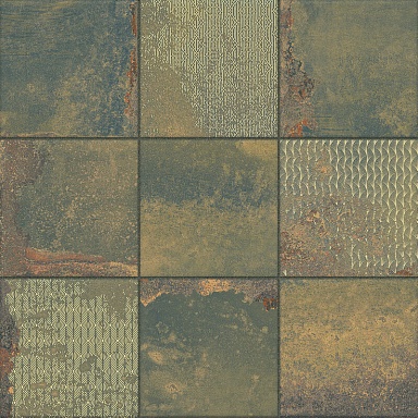 Декор La Platera Kube Cora Oceano-D 45х45
