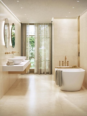 Керамогранит Porcelanosa 100381155 Marmol Crema Bone L 120x120