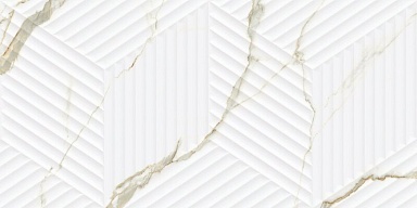 Плитка Artecera LE63063B-F53 Bianco Carrara Classico Cubo Rectificado 30х60