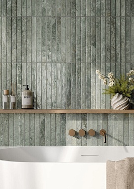 Керамогранит La Fabbrica Ceramiche 264052 Kist Lux Light Grey Glossy 4,8x45