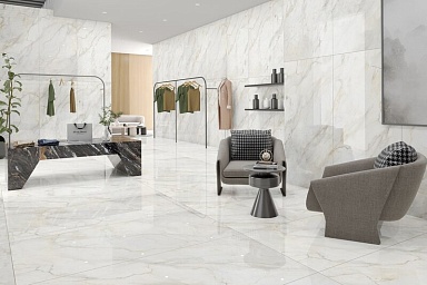 Керамогранит Ennface ENMAR3201SP80160 Senso White Matt 800x1600x9
