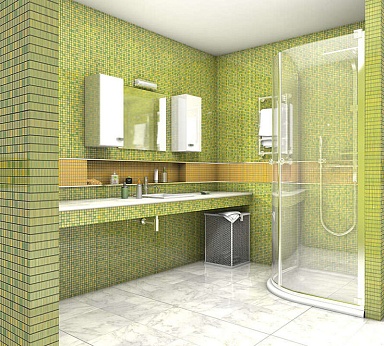 Natural CPM-16 мозаика Стекло 25,8х25,8 300х300