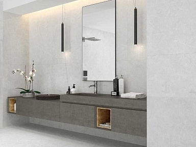 Керамогранит Sina Tile 2708 Miracel White Polished 90x90