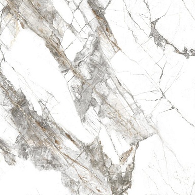 Керамогранит Global Tile GT606013103MR Everest Белый 60x60