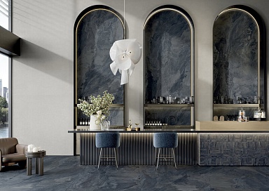 Керамогранит La Fabbrica Ceramiche 204008 Deep Stone Blue Lap Ret 60x120