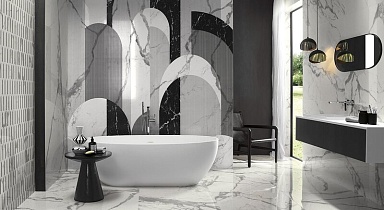 Мозаика FAP Ceramiche fQJ8 Roma Gold Nero Elegante Gres Macromosaico 30x30