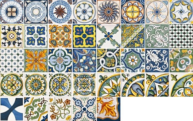 Декор Sant Agostino Sole Mix Luc 20x20