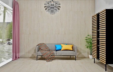 Керамогранит Gresant Travertino Beige Glossy R 60х120