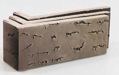 Клинкерная плитка Terramatic Koro Grey угловая AB 8203 (Y) 185x60x71x14