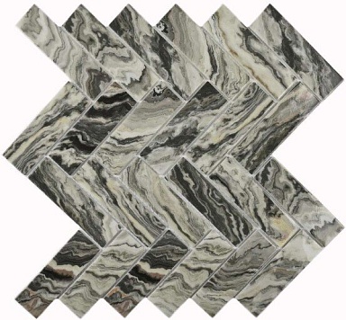 Мозаика Bonaparte Hadar Grey 30*98*4.5 268*286