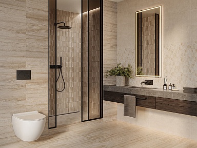 Керамогранит Gracia Ceramica Треви бежевый КГ 01 v2 400х400