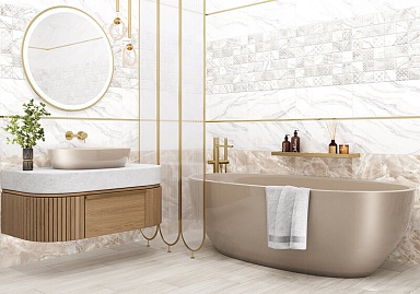 Alma Ceramica BWM51MET808 бордюр Metallic Glossy Gold 12*500*9