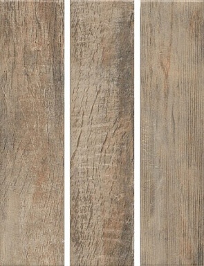 Керамогранит Kerama Marazzi SG401200N Браш Вуд коричневый 9.9х40.2