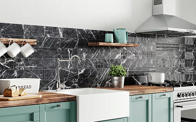 Керамогранит Realonda Dark Marble Strip 21x63