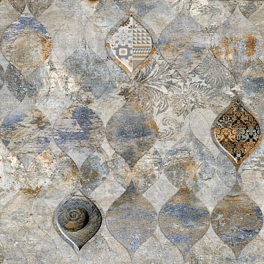 Керамогранит Absolut Keramika abs1766 Santorini Mix 60.8x60.8