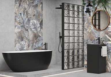 Декор New Trend D120240G Bahamas Floristry Dark матовый граниль 600x1200x9.5