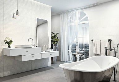 Плитка Paradyz Margarita Bianco 32.5х97.7