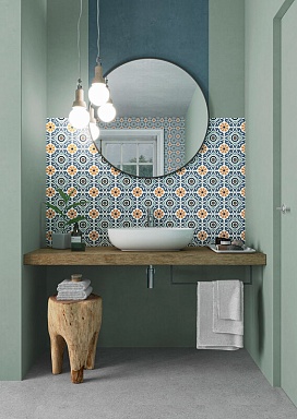 Керамогранит Gayafores Musa Blue 33.15x33.15