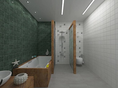 Декор Керлайф Smalto Decor Blu 2 15x15