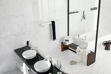 Керамогранит Porcelanosa 100325575 Carrara Blanco Brillo L 59.6x59.6