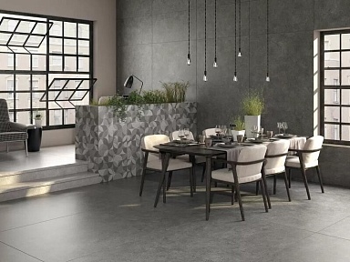 Керамогранит Kerama Marazzi DL601520R Фондамента пепельный обрезной 60x60