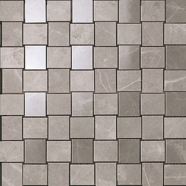 Мозаика Atlas Concorde Italy 9MVP Marvel Grey Fleury Net Mosaic 30.5x30.5