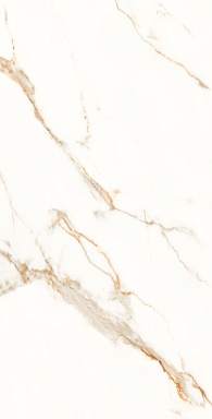Керамогранит Laparet Venato Calacatta Gold белый сатинированный 60х120