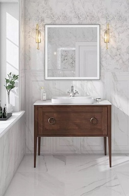 Плитка Kerama Marazzi 14002R Прадо белый панель обрезной 40x120
